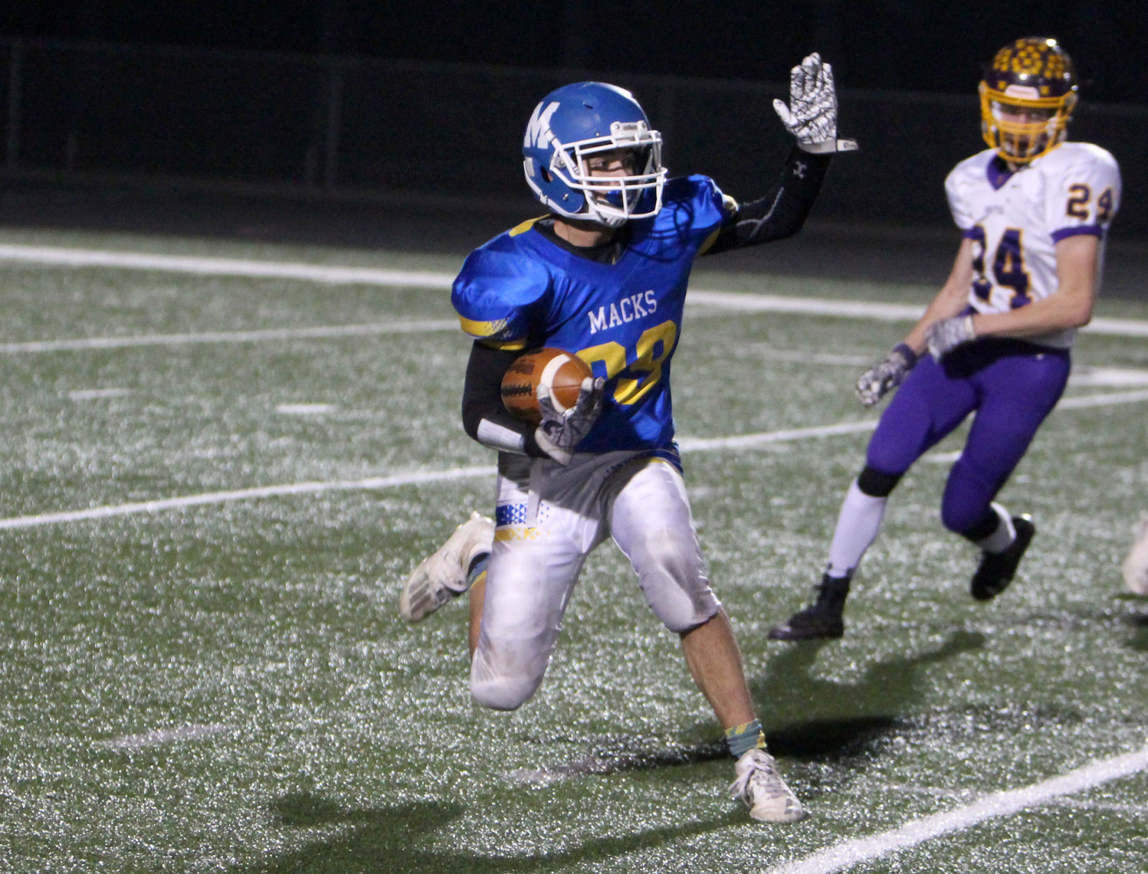 Gilman at McDonell football 11-5-20